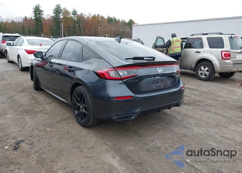 2025 Honda Civic Sedan Sport из США, поврежденный, VIN 19XFL2H89SE016392